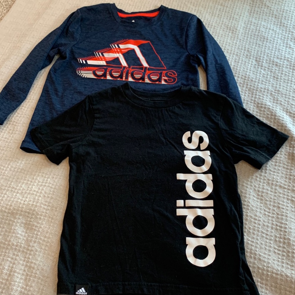 Adidas Boy 2 shirt bundle. Size 4T